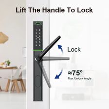 Incuietoare electronica smart cu clanta Amiko S3 Slim