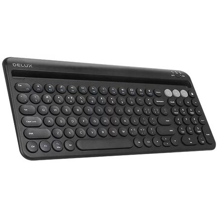 Tastatura wireless DELUX K2212V Bluteooth 5.0, acumulator - receptoare.ro