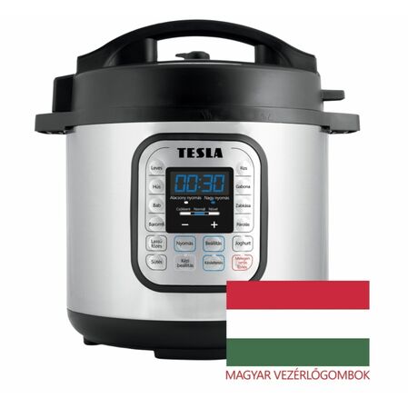 TESLA EliteCook K70 - Multicooker - Gyorsfőző 1000W, 6 liter, panel HU - receptoare.ro